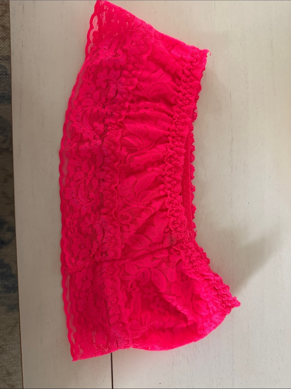 Hot Pink Lace BANDEAU